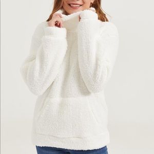 Teddy Cowl Neck Sweatshirt